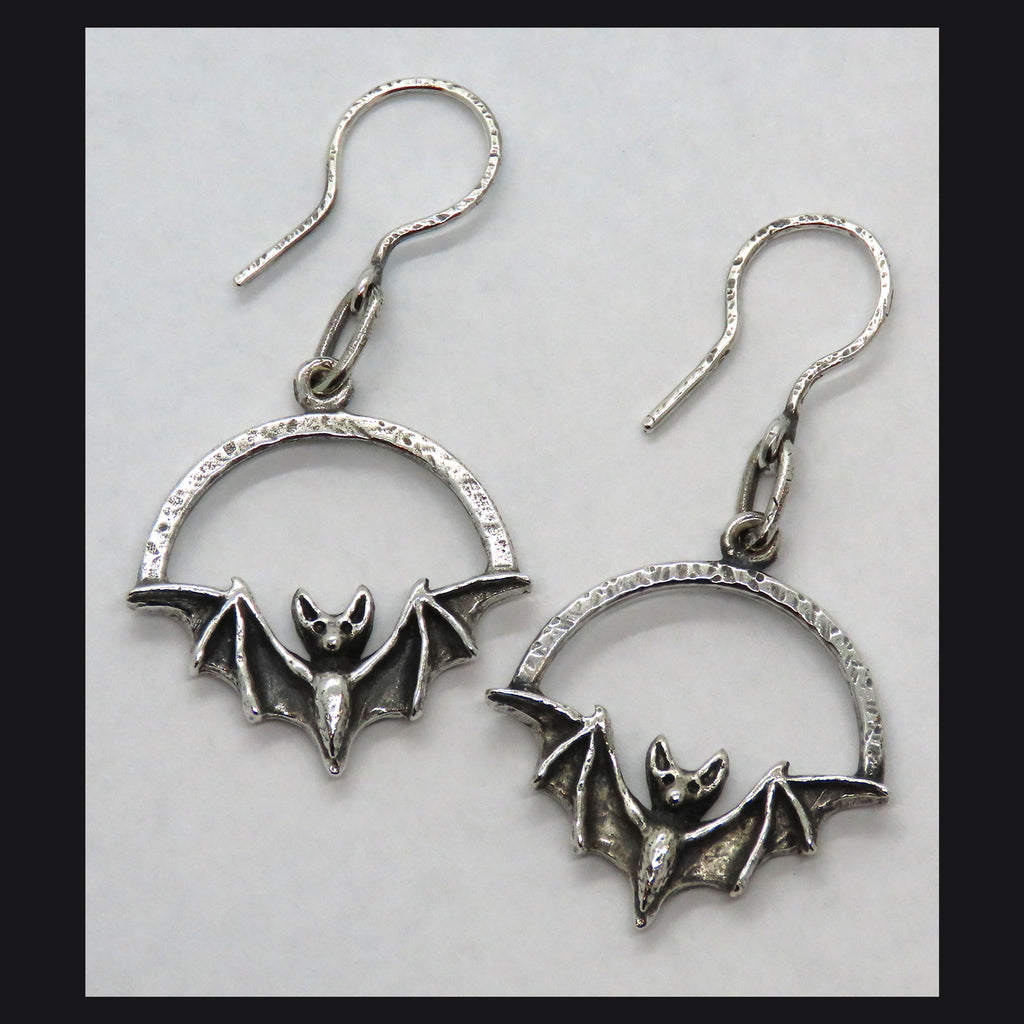 Half-Light Bat Earrings