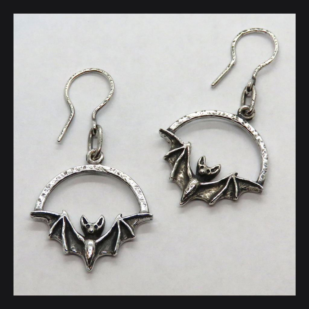 Half-Light Bat Earrings