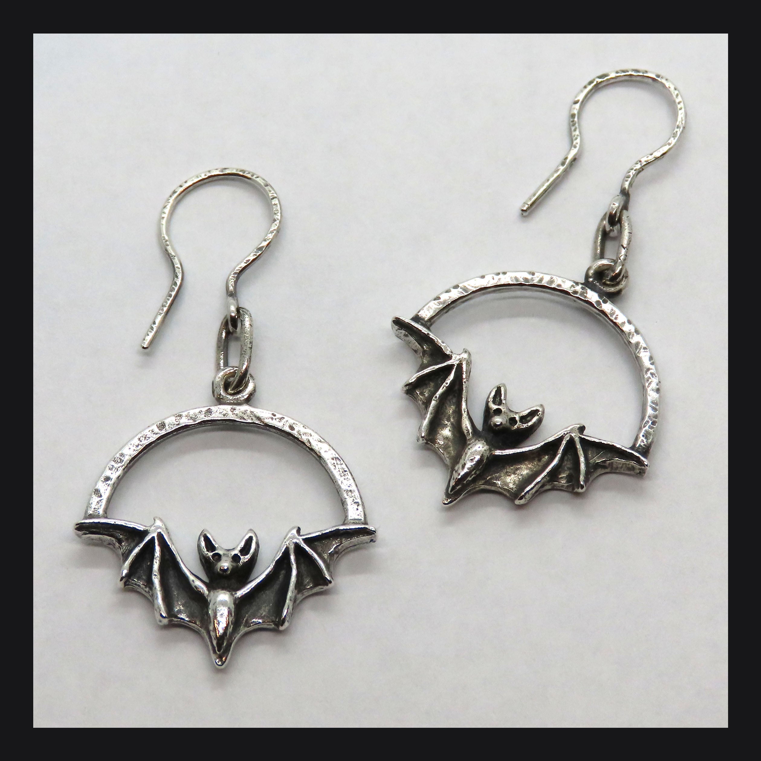 Half-Light Bat Earrings