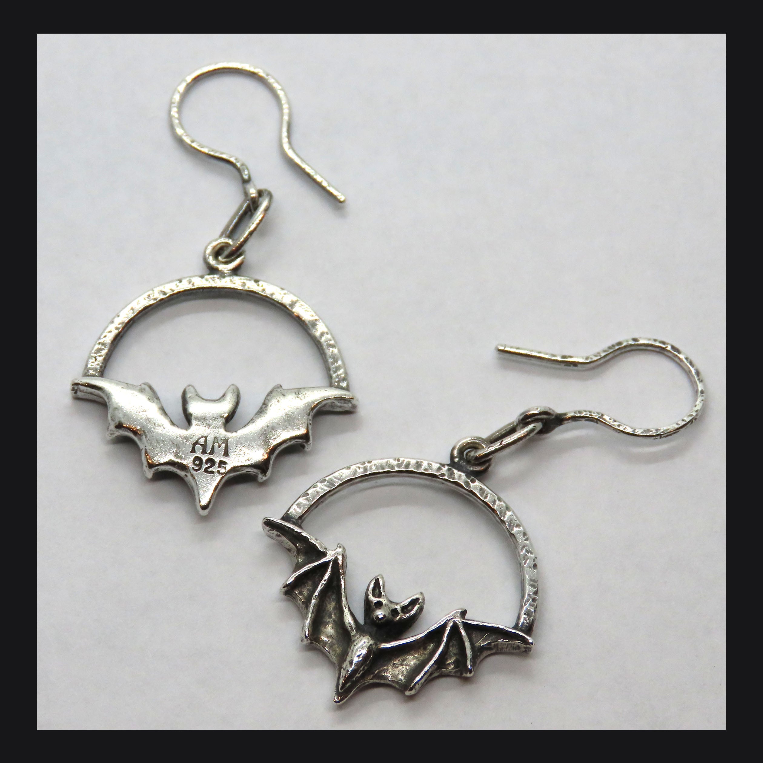 Half-Light Bat Earrings