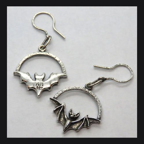 Bat Arc Earrings